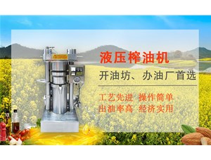 液壓榨油機 | 茶籽榨油機設備價格